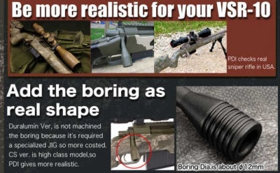 Surgeon håndtag, CS til VSR