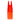 EK Archery nock til fiberglass pile i rød farve.