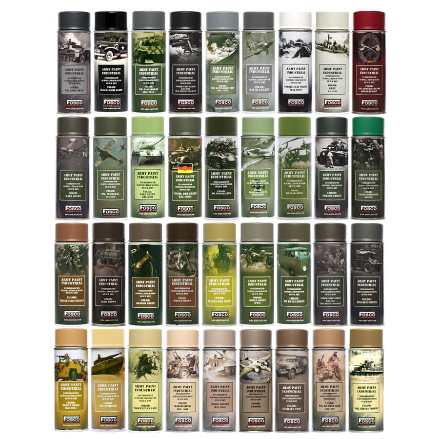 Fosco Maling, US Oliven grøn, 400 ml