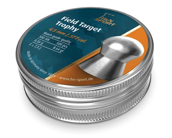H&N Field Target Trophy 500 stk 4,5mm hagl