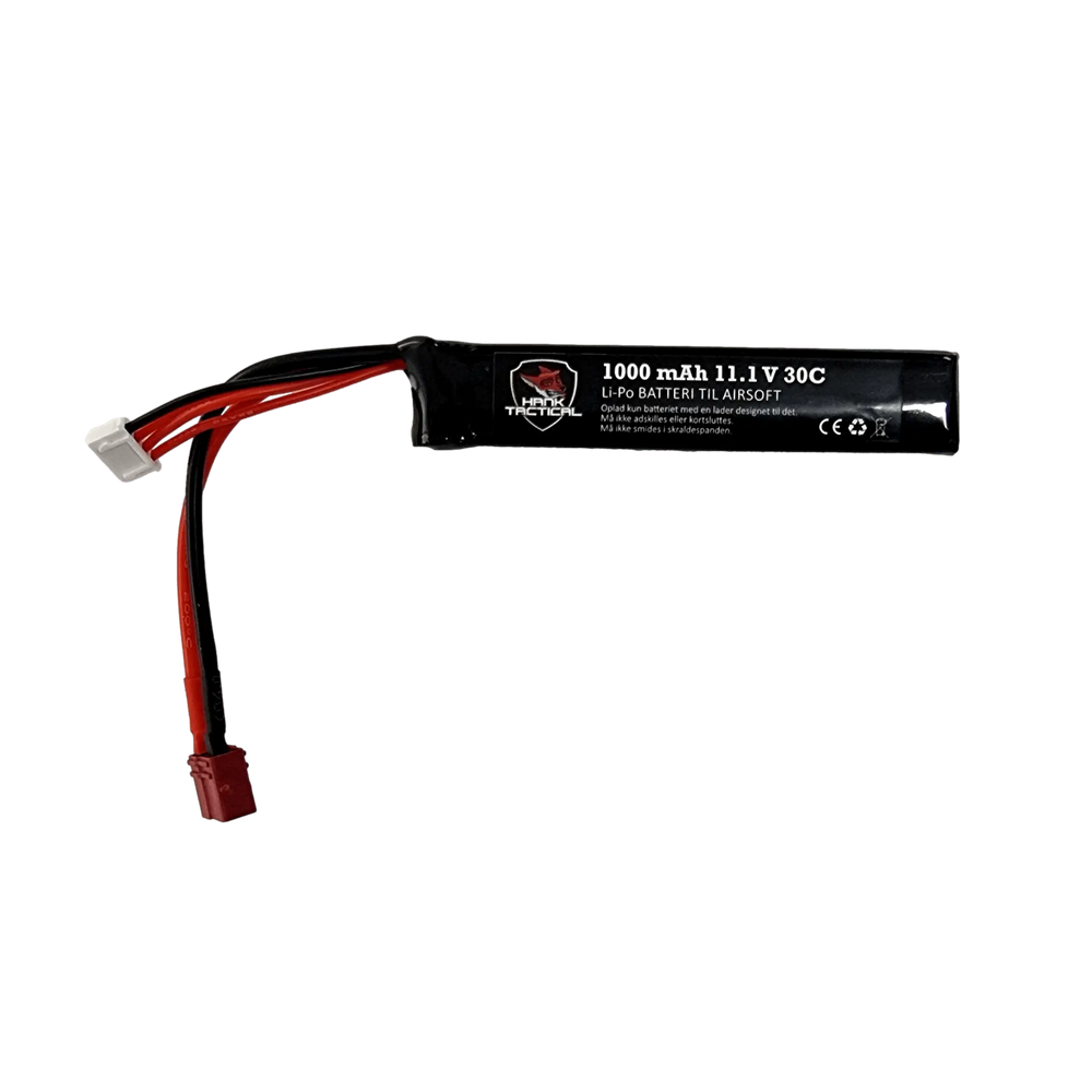 Hank Tactical, 11,1V LiPo, 1000 mAh, Stang, DEAN Hank Tactical