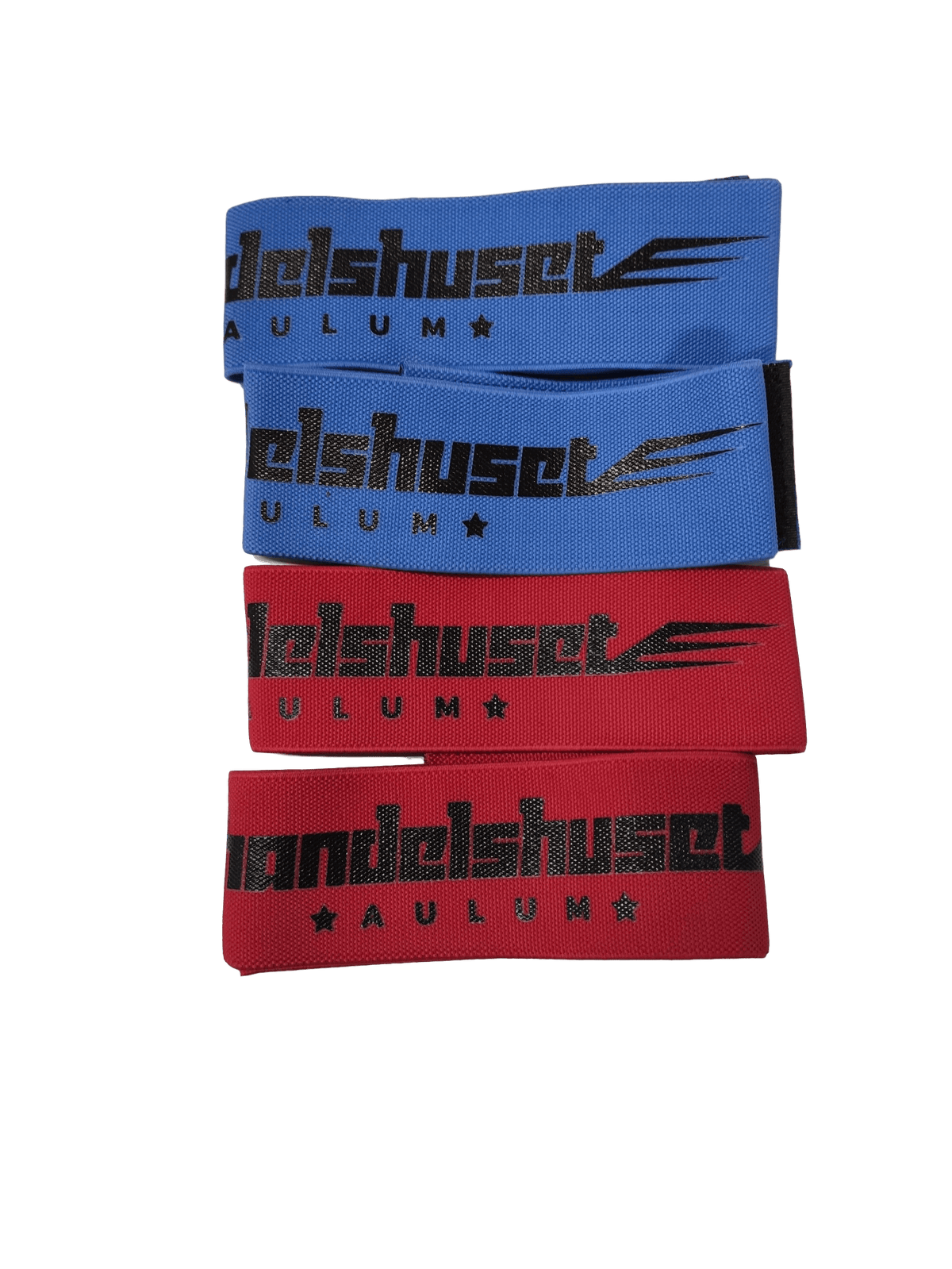 Hold armbånd, 4-stk, Rød/Blå