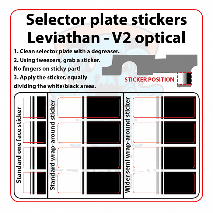 Jefftron Leviathan V2 Stickers Jefftron