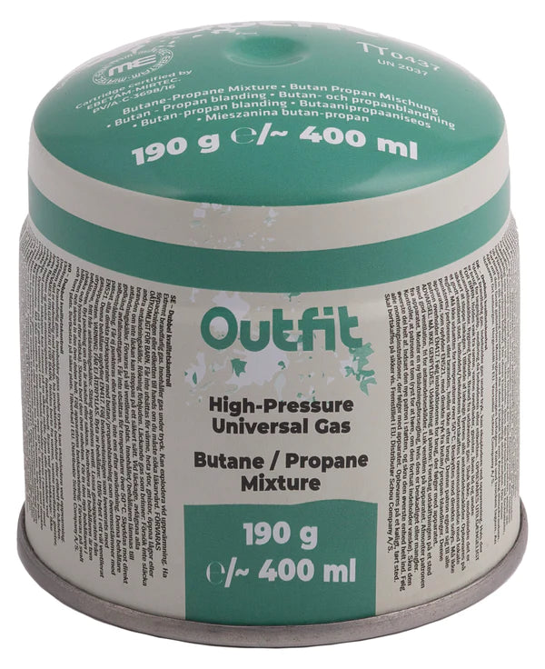 Outfit Gasdåse, 190 gram Schou