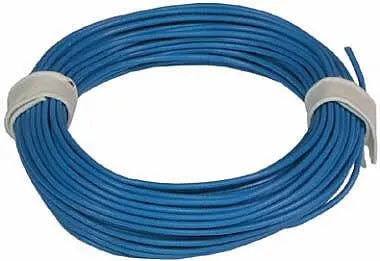 1meter Ledning 0,25mm Blå Jefftron