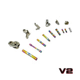 CTM Tactical AAP-01/C Stainless Steel Hammersæt V2, Sølv/Rainbow – billede 2