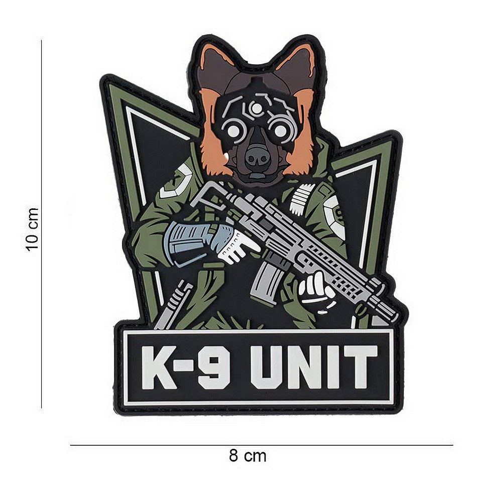 Patch PVC, K-9 Unit, Selvlysende 101 Inc