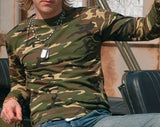 T-shirt langærmet, Woodland
