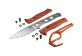 Benchmade 15650-01-COMBO SlipRidge Fixed Combo med MagnaCut-jagtkniv i orange G10, orange gut hook og OD Green skede