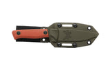Benchmade 15650-01 SlipRidge Fixed jagtkniv med MagnaCut Drop point-blad og orange G10-skæfte