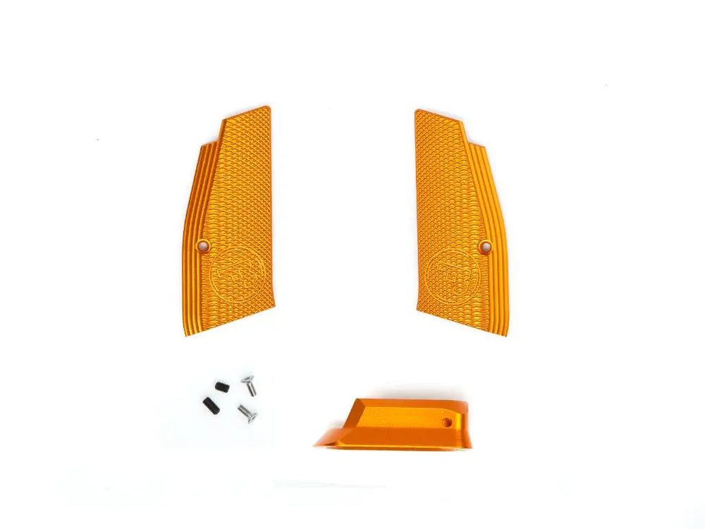 Short grip and mag. funnel. CZ SP-01 Shadow,Orange Action Sport Games