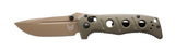 Benchmade 273FE-05 Mini Adamas foldekniv med Flat Earth Cerakote-blad og OD Green G10-skæfte