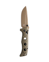 Benchmade 273FE-05 Mini Adamas foldekniv med Flat Earth Cerakote-blad og OD Green G10-skæfte