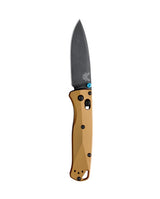Benchmade 535BK-07 Bugout foldekniv med sort CPM-M390 drop-point blad og skæfte i Burnt Brass aluminium