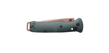 Benchmade 537FE-2601 Bailout foldekniv i Taiga Green med CPM-S90V tanto-blad og skæfte i anodiseret aluminium