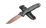 Benchmade 537FE-2601 Bailout foldekniv i Taiga Green med CPM-S90V tanto-blad og skæfte i anodiseret aluminium