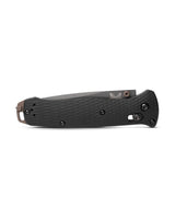 Benchmade 537SGY-03 Bailout foldekniv med grå Cerakote CPM-M4 tanto-blad og sort skæfte i anodiseret aluminium