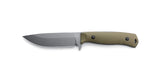 Benchmade 539GY Anonimus kniv med fast blad, grå Cerakote CPM-CruWear drop-point blad, OD Green G10-skæfte og Boltaron-skede