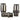90 Grader Push-Fitting med Gevind (drej-bar)