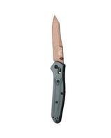 Benchmade 940FE-2601 Osborne foldekniv i Taiga Green med CPM-S90V reverse tanto-blad og skæfte i anodiseret aluminium