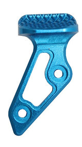 AIP Aluminum skridsikker Thumb Rest, blå - stor
