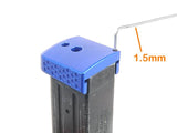 AIP Prime aluminum Magasin Base Hi-Capa 5.1, blå