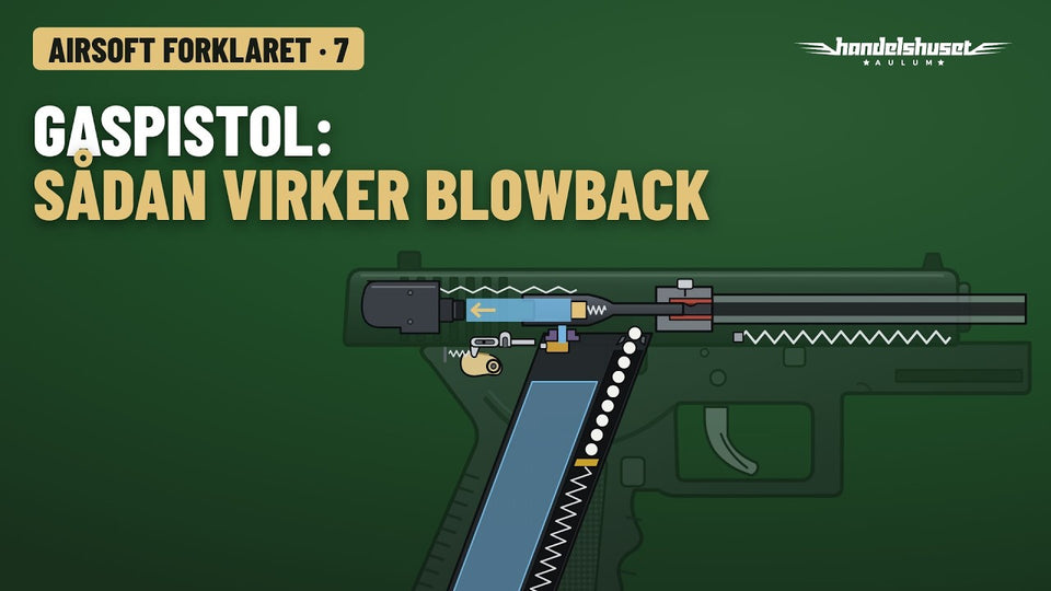 Airsoft forklaret #7 – Gaspistol (GBB)
