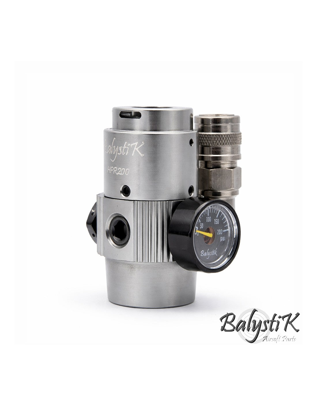 Balystik HPR200 HPA Regulator, Titanium Sølv