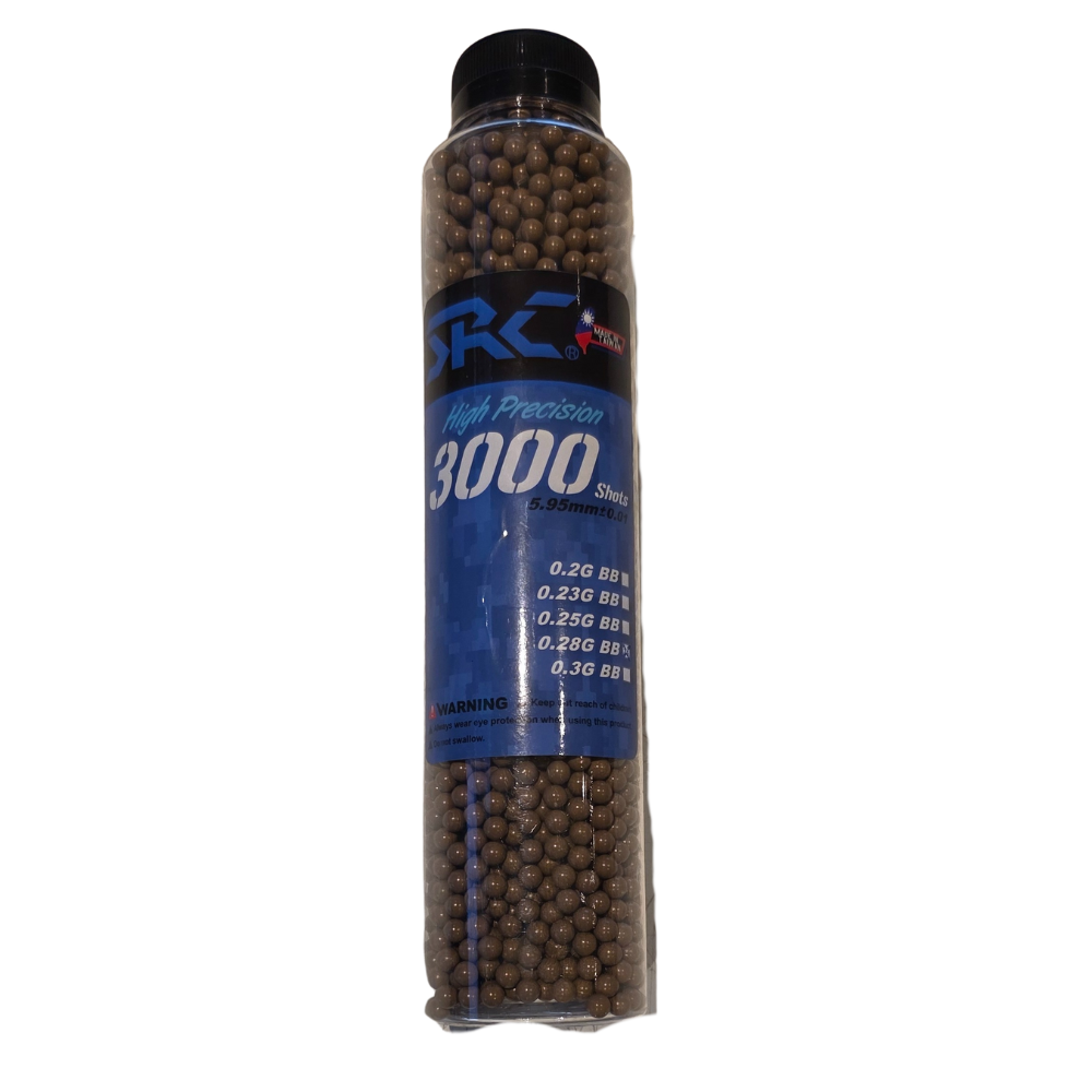SRC 0,28g Kugler, Brun, 3000 stk