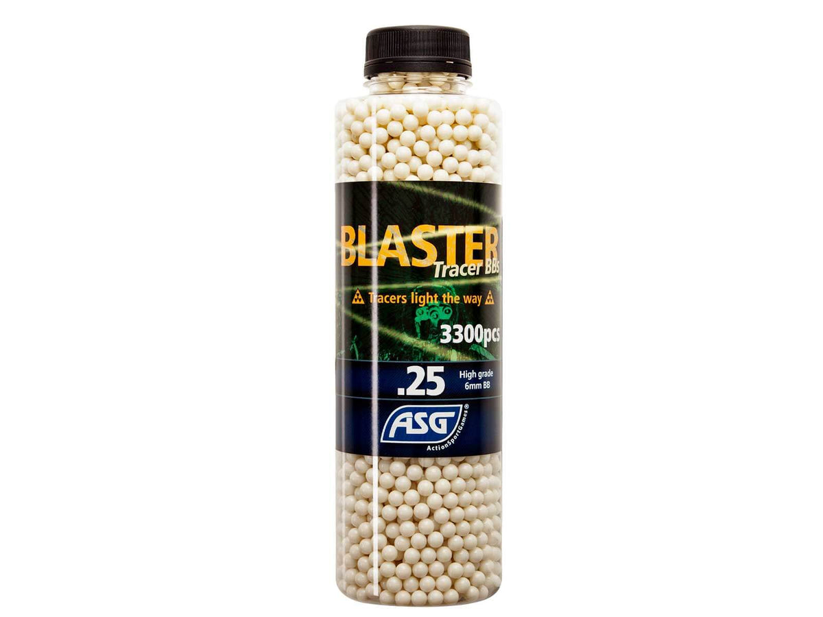 0,25g Tracer Kugler, Blaster, 3300 Stk, Grøn