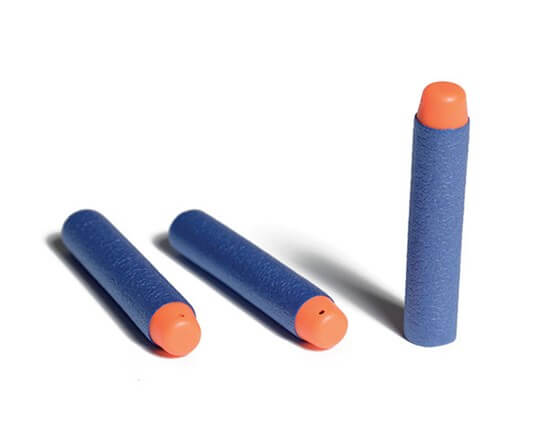 Skumpile til Nerf, 20 stk, Blå