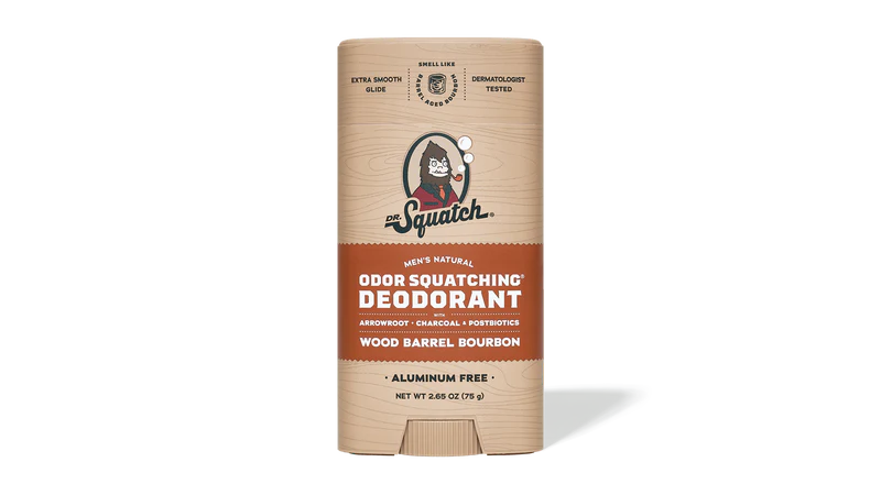 Dr. Squatch Wood Barrel Bourbon, Deodorant