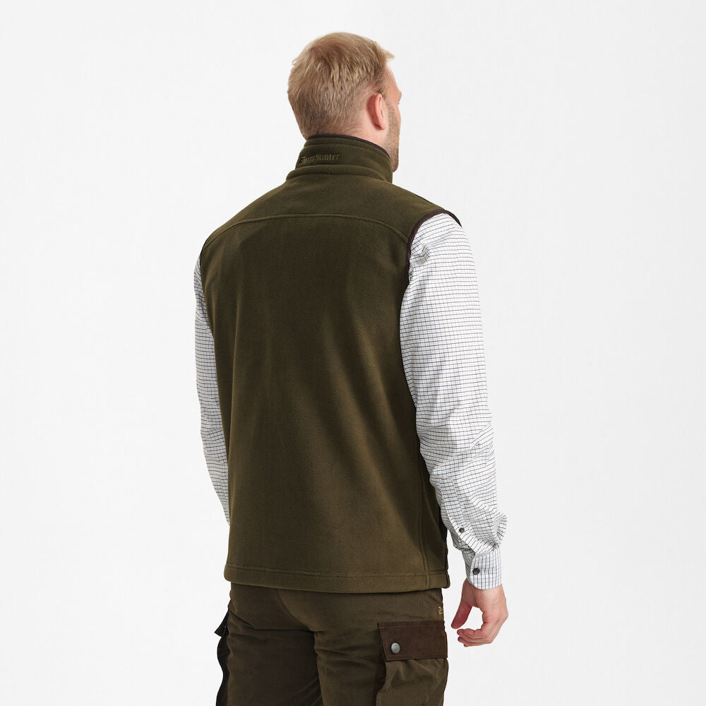 Deerhunter EAGLE fleecevest, Tarmac Green