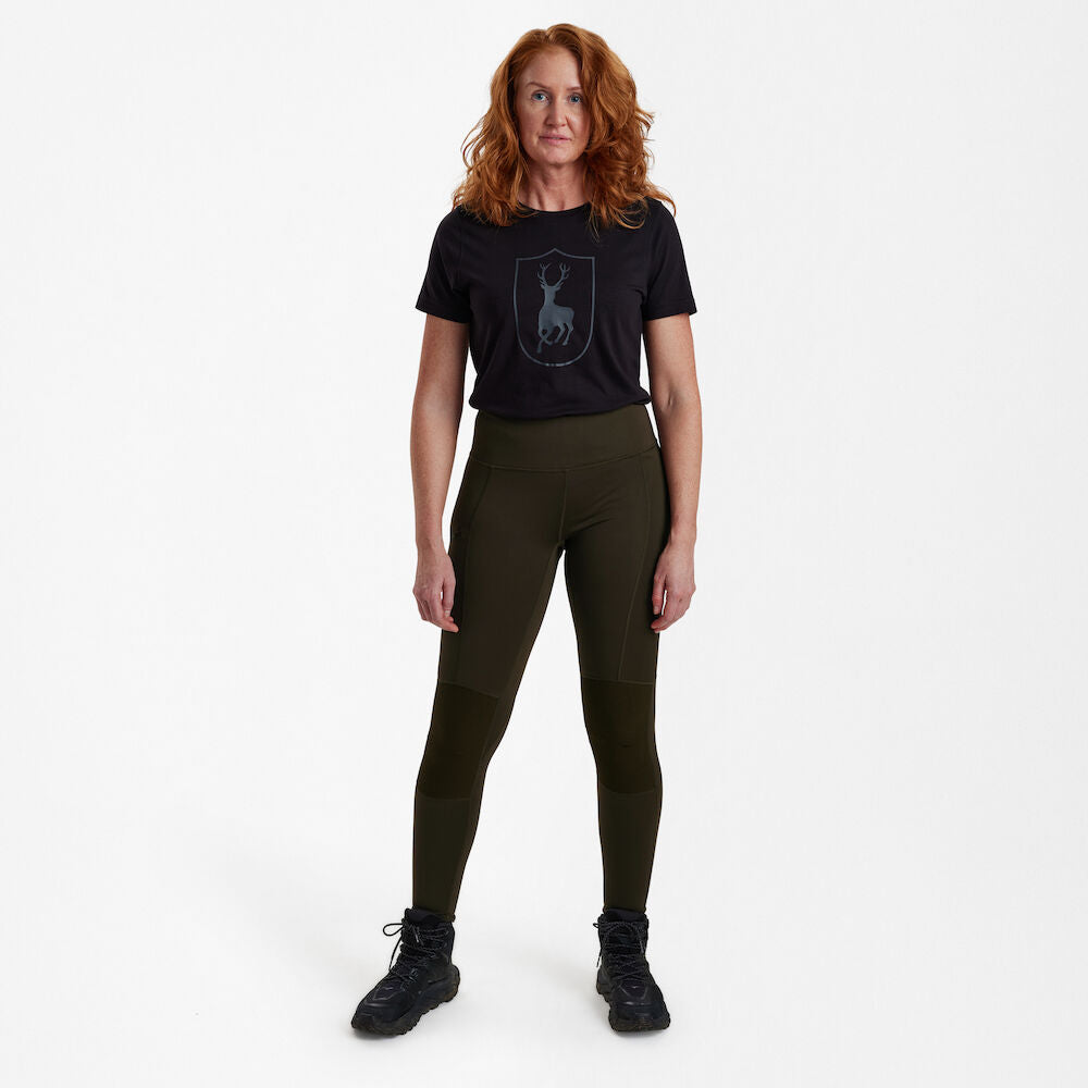 Deerhunter Lady forstærkede tights, Art Green