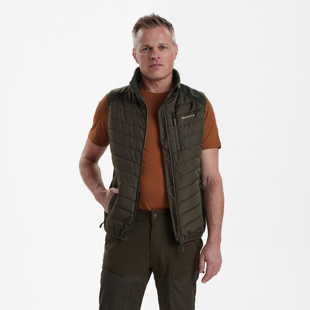 Deerhunter MOOR vatteret vest med strik, Timber