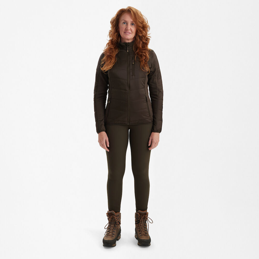 Deerhunter Lady HEAT vatteret jakke, Wood
