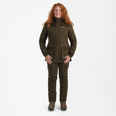 Deerhunter Lady EAGLE vinterjakke, Tarmac Green