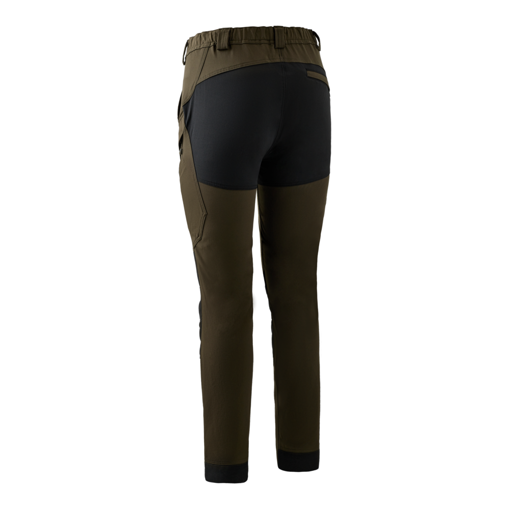 Deerhunter Lady NORTHWARD bukser, Bark Green/Black