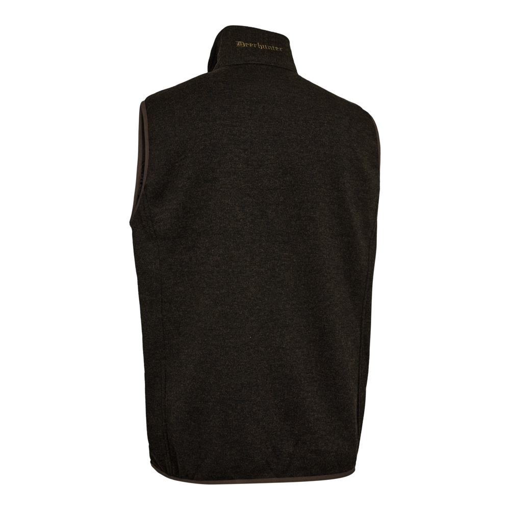 Deerhunter MOOR strikket vest, Brown Leaf