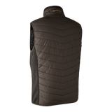 Deerhunter MOOR vatteret vest med strik, Brown Leaf