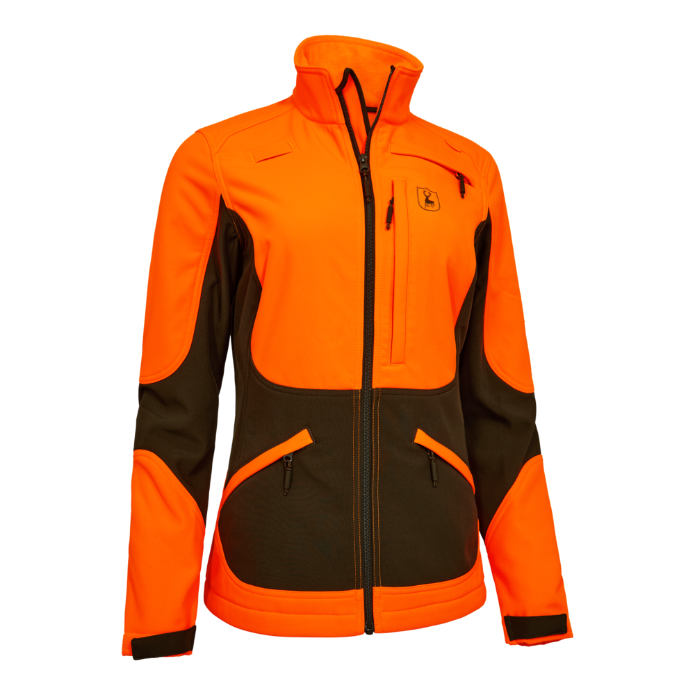 Deerhunter Lady ROGALAND softshelljakke, Safety Orange