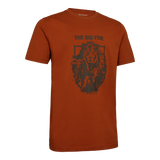 Deerhunter WESTON T-shirt, Oak Rust
