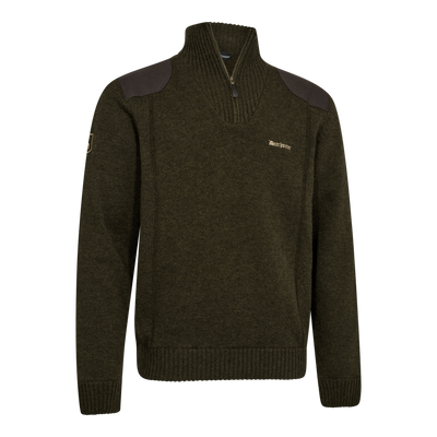 Deerhunter FINLEY ½-zip strik, Woodland Melange