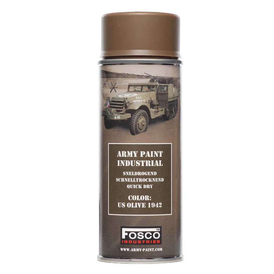 Fosco Maling, US Oliven grøn, 400 ml