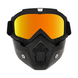 Geblaster Maske