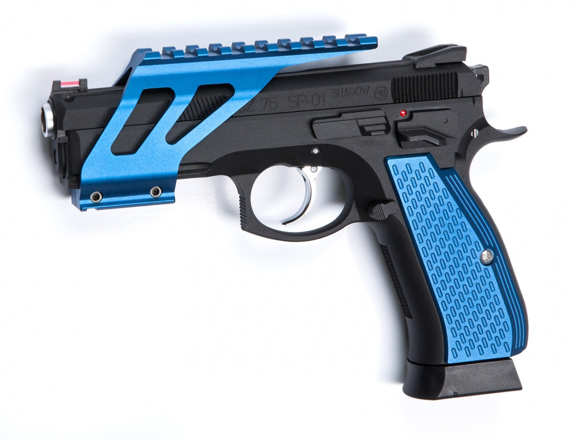 Grip, Shells, Blå, Alu, CZ, Sp