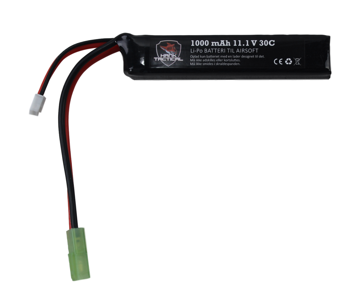 Hank Tactical, 11,1V LiPo, 1000 mAh, Stang
