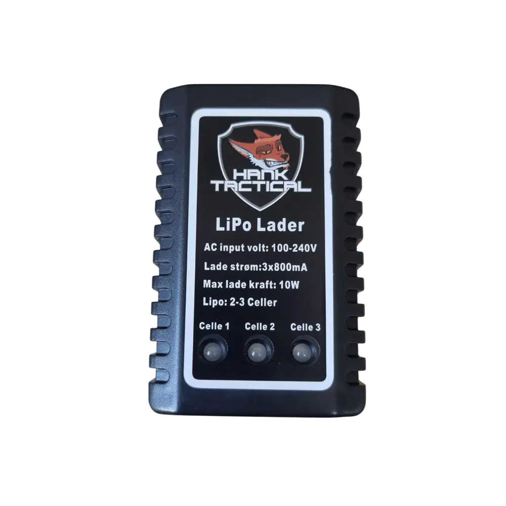 Hank Tactical LiPo lader til airsoft våben