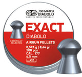 JSB Exact Hagl, 500 stk, 4,5 mm(.177)