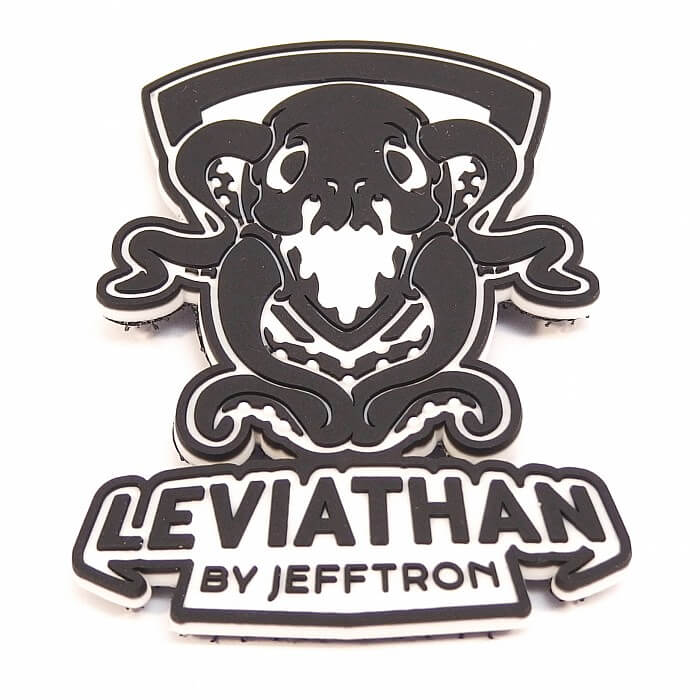 Jefftron Leviathan Patch, Sort/Hvid Jefftron